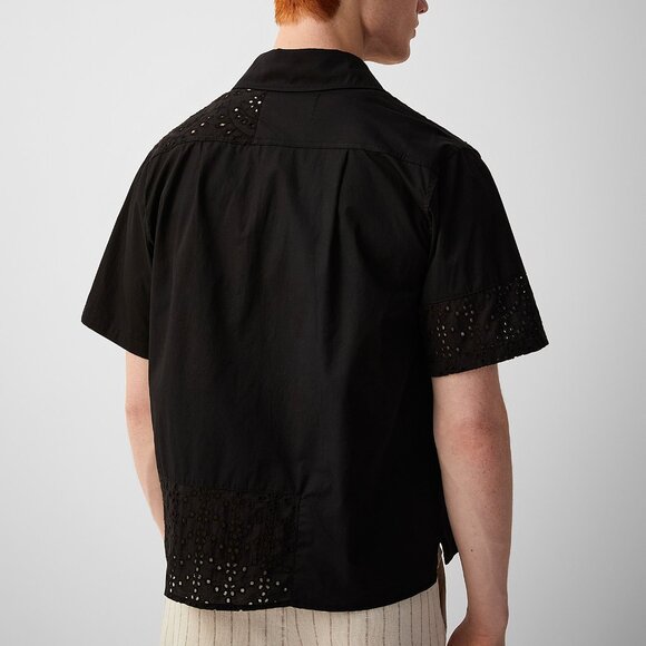 BNWT SS24 JUNGLES JUNGLES BRODERIE ANGLAISE SHIRT L - Picture 10 of 11